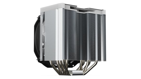 Miniatyrbillede 15 af 15: SilentiumPC Fortis 5 ARGB Processor Luftkøler 14 cm Sort, Grå, Stål