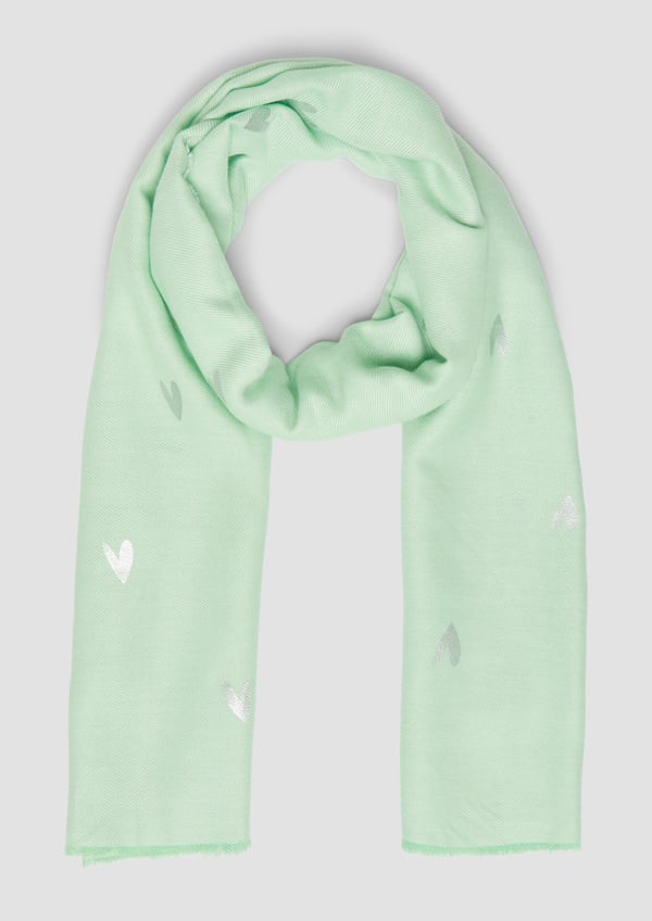 s.Oliver 2175280.72A7.ONESIZE halsudsmykning Grøn