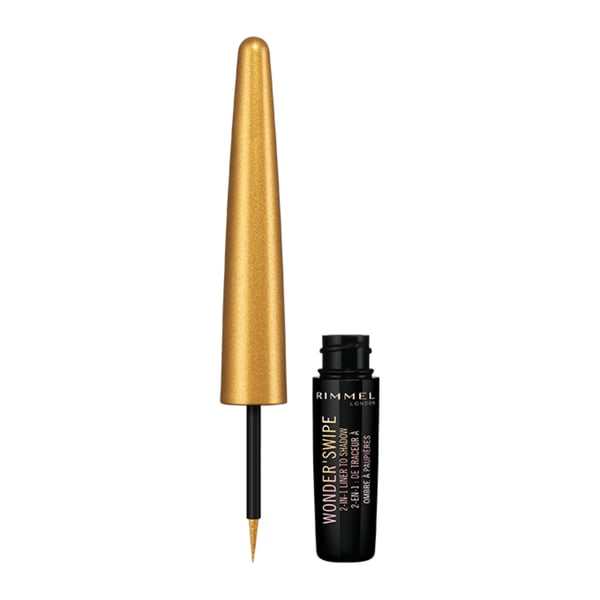 Miniatyrbillede 2 af 3: Rimmel Wonder’swipe 2-in-1 Liner To Shadow eyeliner 1,7 ml Væske 002 Instafamous