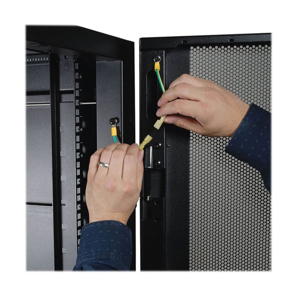 Tripp Lite SR42UB stativ 42U Fritstående reol Sort