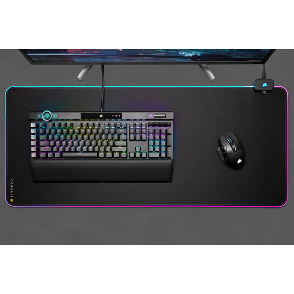 Miniatyrbild 18 av 20: Corsair MM700 RGB Spelmusmatta Svart
