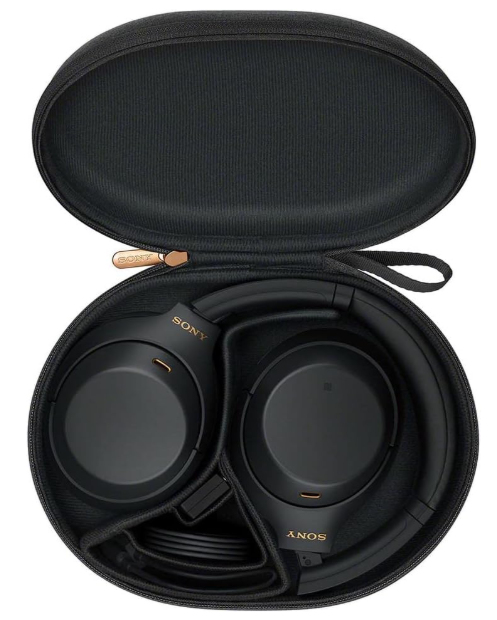 Pikkukuva 2 / 4: Sony WH-1000XM4 kuulokkeet ja kuulokemikrofoni Langaton Pääpanta Puhelut/Musiikki USB Type-C Bluetooth Musta
