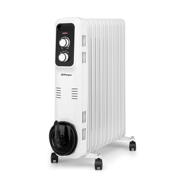 Orbegozo RL 2500 Sisätila Valkoinen 2500 W Öljysähkölämmitin