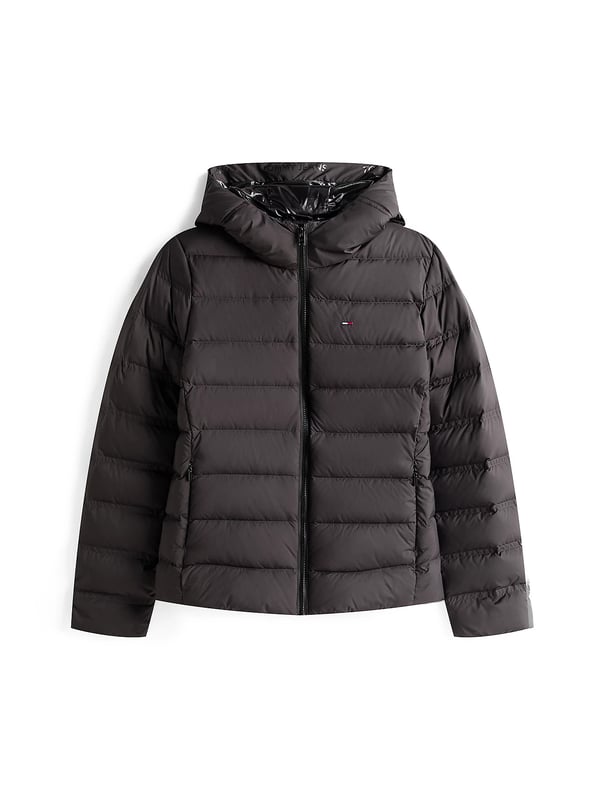 Miniatyrbillede 4 af 6: Tommy Hilfiger Slim Down Hooded Zip-Thru Jacket