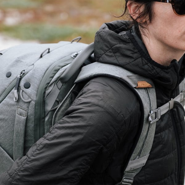 Peak Design Travel reppu Matkareppu Harmaa Nailon