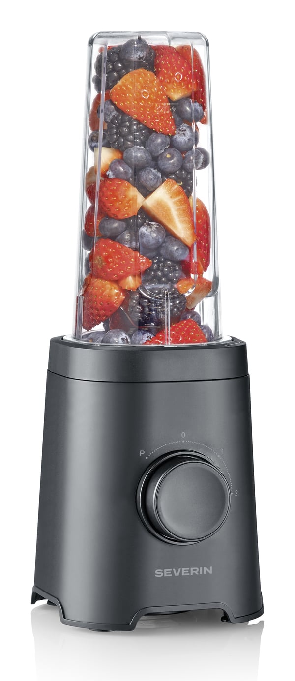 Pikkukuva 1 / 6: Severin SM 3743 0,6 L Pöydällä pidettävä tehosekoitin 320 W Musta