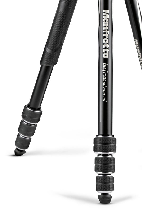 Manfrotto MKBFRTA4BK-BH kamerastativ 3 ben Sort, Sølv