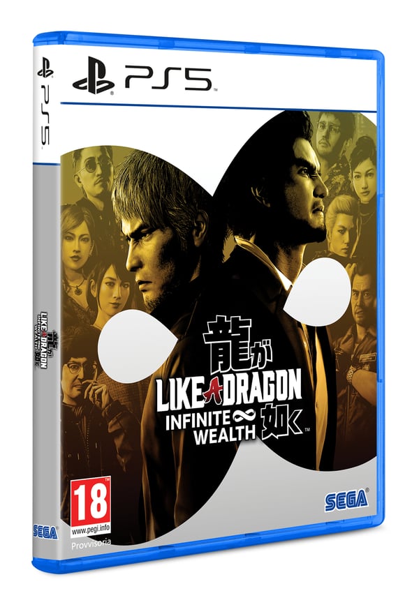 SEGA Like a Dragon: Infinite Wealth Vakio Yksinkertaistettu kiina, Englanti, Japani PlayStation 5