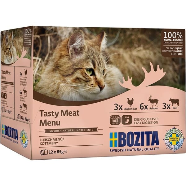 Bozita 9116321 kissojen kosteamuona 85 g