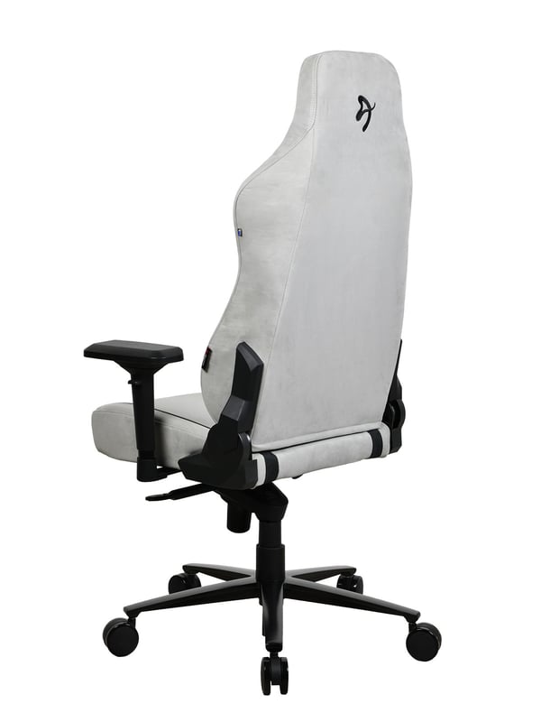 Miniatyrbillede 5 af 5: Arozzi Fabric Gaming Chair Vernazza Supersoft Light Grey