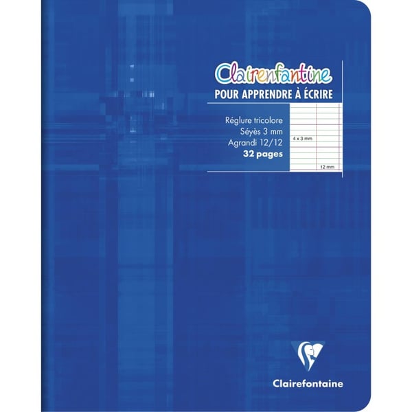 Miniatyrbillede 4 af 7: Clairefontaine 3796C blok og notesblok 16 ark Forskellige farver