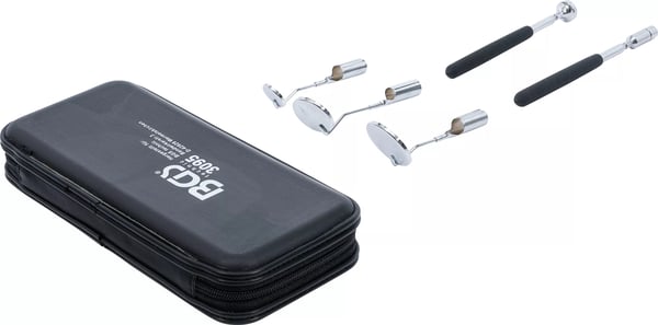 BGS technic LED magnetic Pick-Up Tool and Inspection Mirror Set