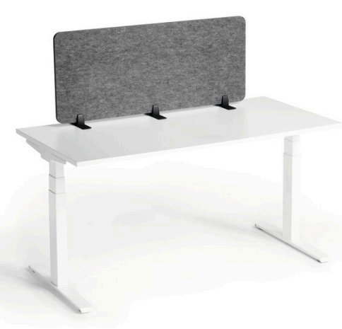 Durable EFFECT 120 Skrivebordsdeler 1200 x 20 mm Grå Durable EFFECT 120 Skrivebordsdeler 1200 x 20 mm Grå