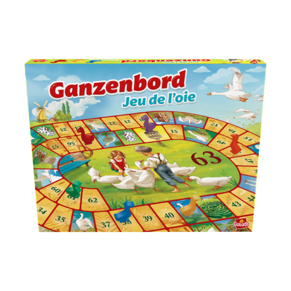 Goliath 926262.106 brætspil Ganzenbord 20 min. Familie