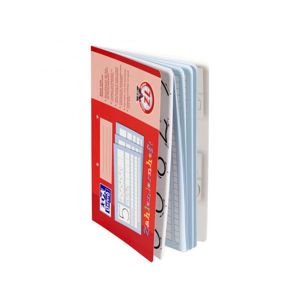 Oxford 100050304 blok og notesblok A4 Rød