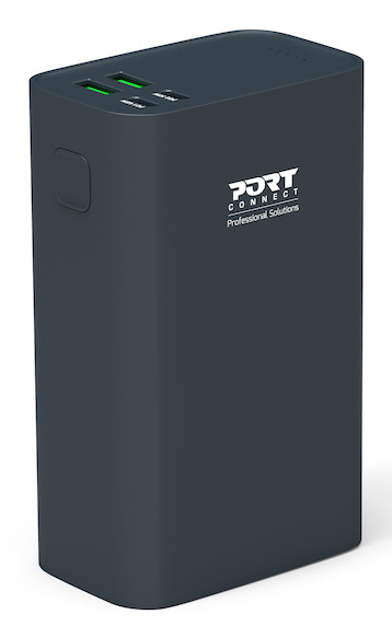 Miniatyrbillede 1 af 5: Port Designs 907004 powerbank Lithium polymer (LiPo) 26800 mAh Sort