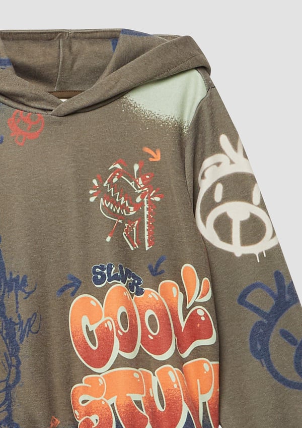 s.Oliver 2170168.89D1.104_110 sweatshirt & hoodie Hættetrøje