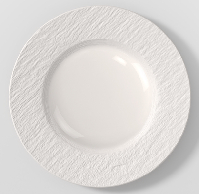 Villeroy & Boch Manufacture Breakfast/ dessert plate Jälkuruokalautanen Pyöreä Posliini Valkoinen 1 kpl