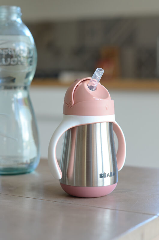 BEABA 913482 nappflaskor 250 ml Rosa