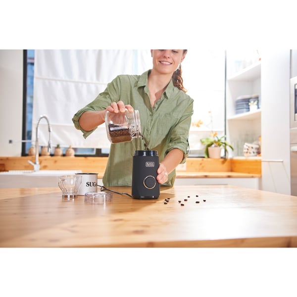 Black & Decker BXCG150E kaffemølle 150 W Sort