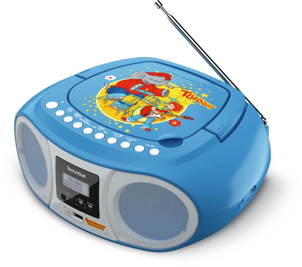 Miniatyrbild 2 av 5: TechniSat DigitRadio 1990 Digital 3 W DAB+, FM Blå MP3-uppspelning