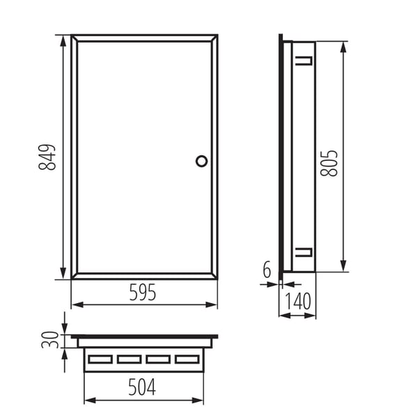 Kanlux S.A. 32654 elektriske panel 63 A