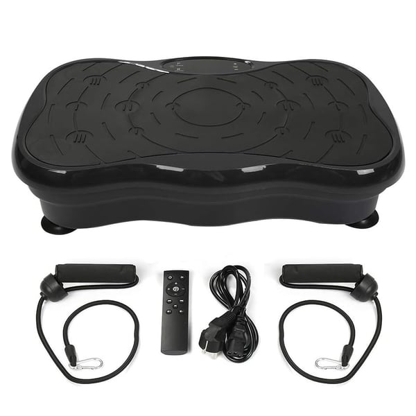Extralink Moonwalk Spin Move Platofrma Wibracyjna do Cwiczen Fitness 200W czarna