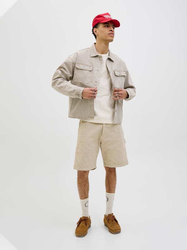 Miniatyrbillede 2 af 8: Jack & Jones 12272797_9563_S shorts Unisex Beige