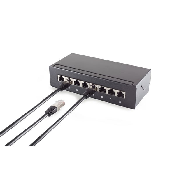 Miniatyrbild 2 av 3: S/CONN maximum connectivity 75712-HG nätverkskablar Grön 2 m Cat6 S/FTP (S-STP)