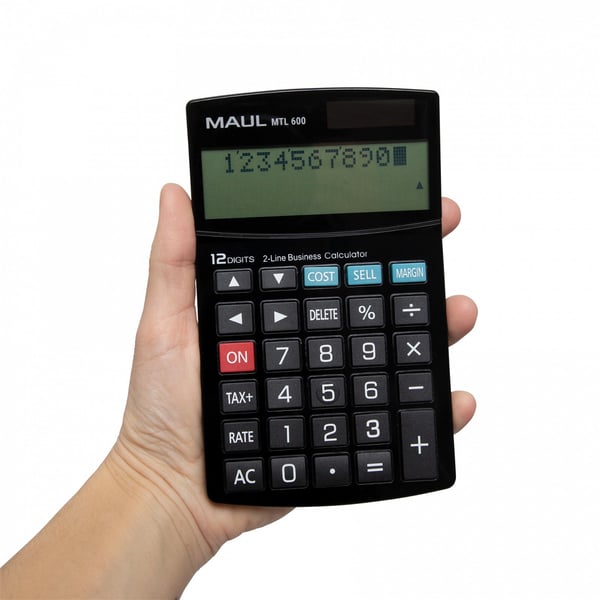 MAUL MTL 600 regnemaskine Desktop Skærm Sort
