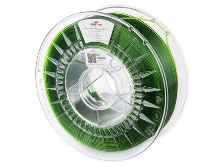 Miniatyrbillede 1 af 2: Spectrum Filaments Premium PCTG Grøn, Transparent 1 kg