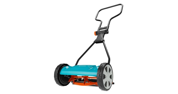 Gardena Classic 330 Työnnettävä ruohonleikkuri Musta, Turkoosi