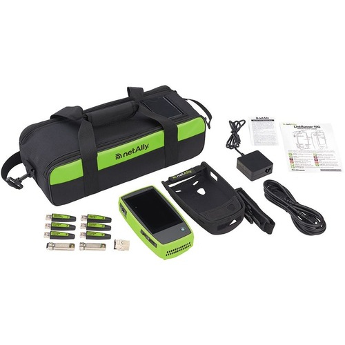 NetAlly LinkRunner 10G Professional Kit PoE-testeri Vihreä