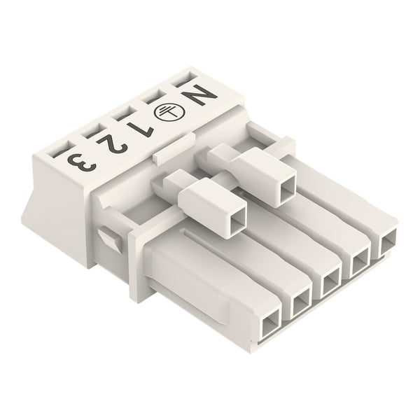 Miniatyrbild 2 av 3: Wago 890-225 kabelkontakter Vit