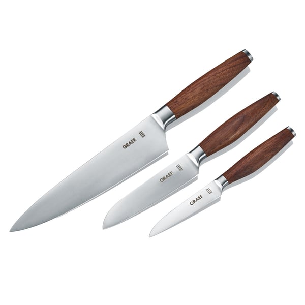 Graef KN5150 kökskniv Rostfritt stål 3 styck Universalkniv