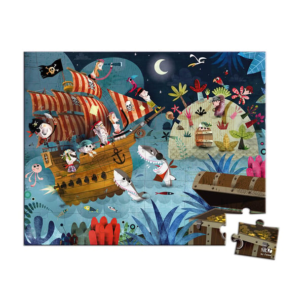JANOD Puzzle Treasure Hunt 36 pieces