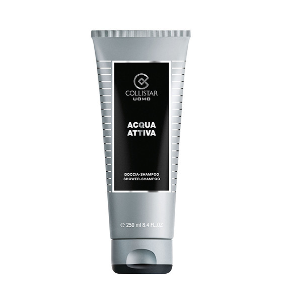 Collistar Acqua Attiva Shower-Shampoo 250 ml 2-i-1 Hår & Krop Mænd