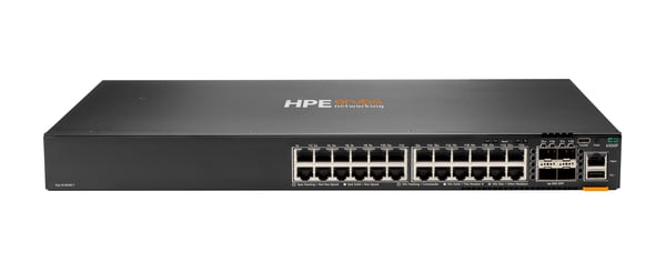 Miniatyrbild 1 av 3: HPE Aruba Networking CX 6300F 24-port 1GbE and 4-port SFP56 Switch hanterad L3 Gigabit Ethernet (10/100/1000) Svart