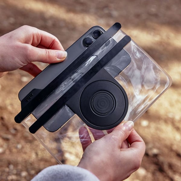 Miniatyrbillede 4 af 8: FIDLOCK Vacuum mobiltelefon etui 17,5 cm (6.9") Lommeetui Sort, Transparent