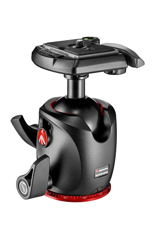Miniatyrbillede 4 af 6: Manfrotto MHXPRO-BHQ2 stativhoved Sort Universal