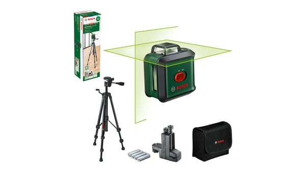 Miniatyrbillede 1 af 4: Bosch UniversalLevel 360 Premium Set Linjeniveau 24 m 500-540 nm (< 10mW)