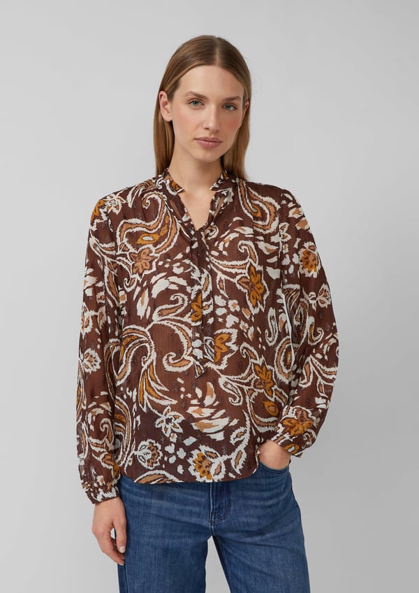 s.Oliver 2170029.89A2.32 skjorte & top Bluse Langærmet Polyester
