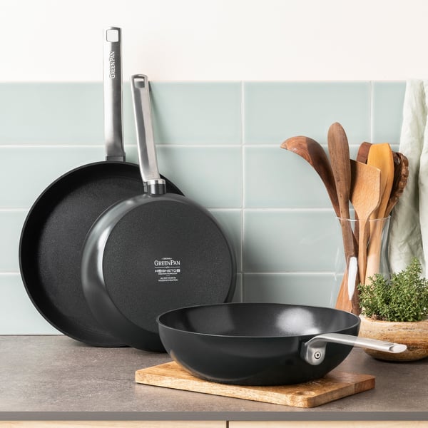 GreenPan CC006388-001 stegepande Wok/Stirfry pande Rund