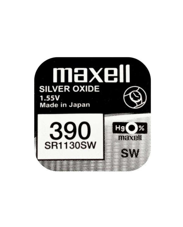 Pikkukuva 2 / 3: Maxell 18289200 kotitalousparisto Kertakäyttöinen akku SR1130SW Hopea-oksidi (S)