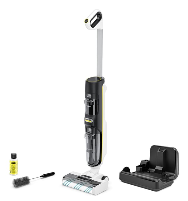 Kärcher FCV 4 Dry Pet & Home 3-i-1 skaftdammsugare Batteri Torr&våt Utan påse Svart