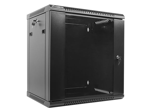 Lanberg WF01-6412-10B rack 12U Väggmonterad rack Svart Lanberg WF01-6412-10B rack 12U Väggmonterad rack Svart