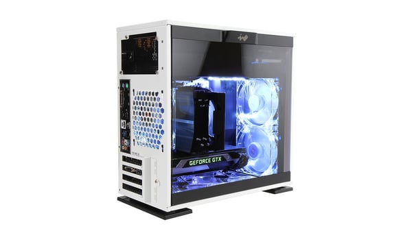 Miniatyrbillede 4 af 6: In Win 301 Mini Tower Hvid