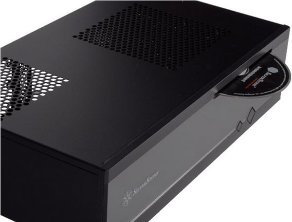 Miniatyrbild 10 av 14: Silverstone ML05 HTPC Svart