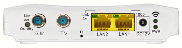 Axing EOC 2-31 Kabel, IPTV Hvid
