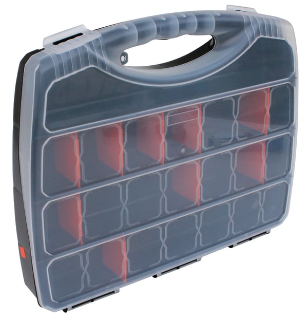 Miniatyrbillede 2 af 2: Axing BZU 60-00 transportkasse til udstyr Cover Sort, Transparent